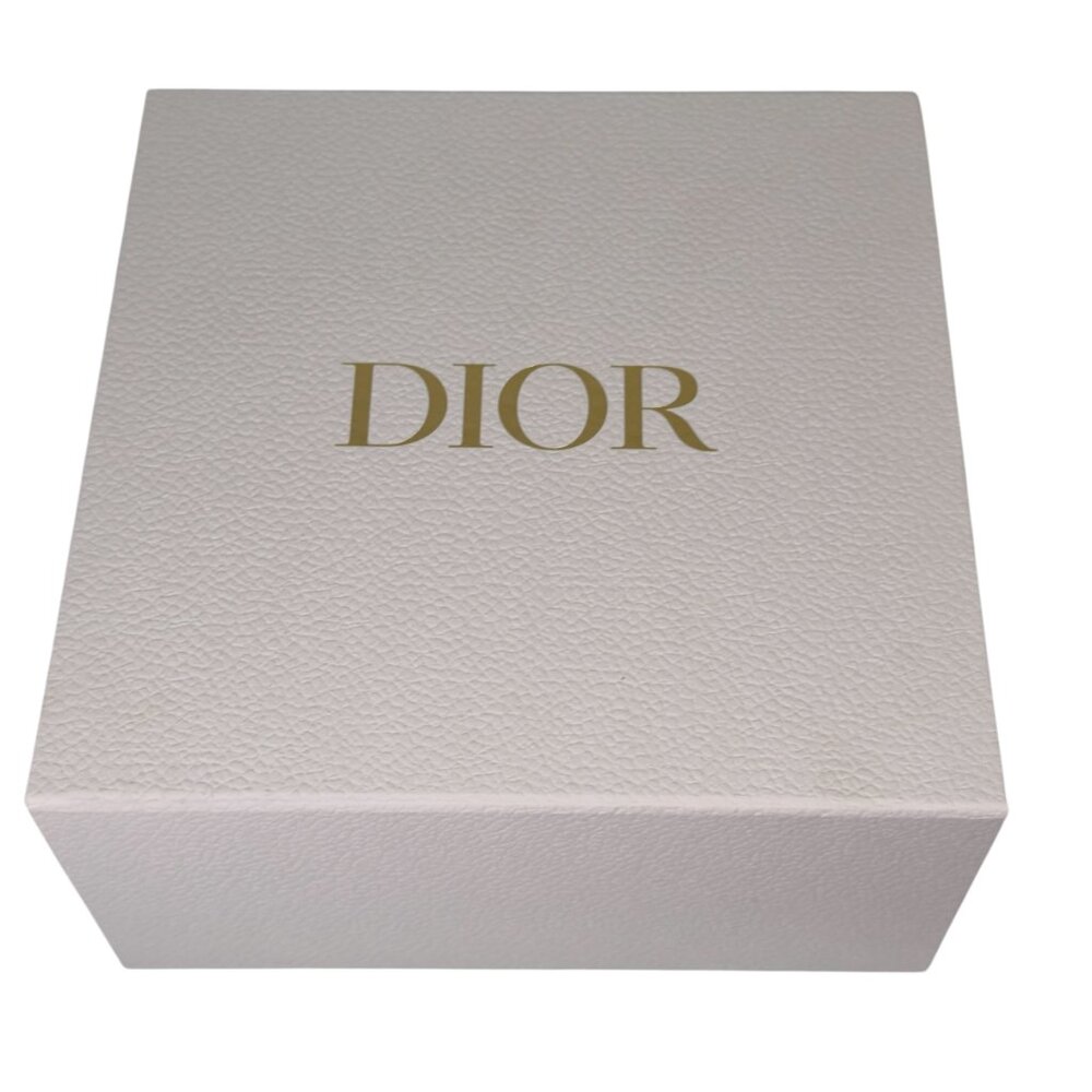 CHRISTIAN DIOR Empty White Textured Gift Box 9 X9X4.5